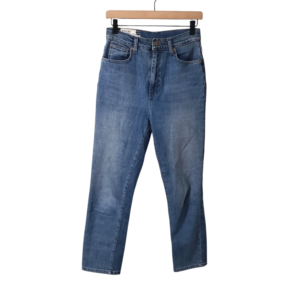 Marine Layer Cleo Jean‎ Womens Sz 28 High Waist Straight Leg Vintage